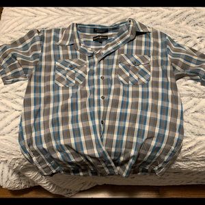 Men’s Short Sleeve Button Down